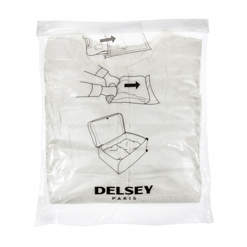 خرید کیسه وکیوم لباس دلسی رنگ سفید - delsey paris PACKING SOLUTIONS 00394033257 1