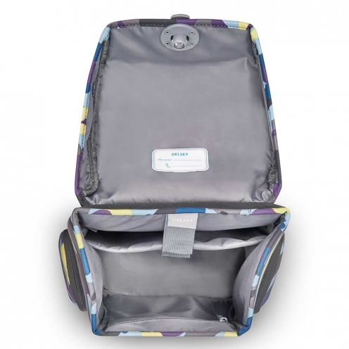 خرید کوله پشتی مدرسه ای دلسی ارگونومیک 14 اینچ دلسی پاریس رنگ استتاری دلسی ایران - DELSEY PARIS BACKPACK 00339162513 delseyiran 1