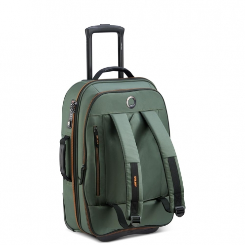 قیمت و خرید کوله پشتی چرخ دار دلسی سایز کابین مدل ترامان تین رنگ خاکی دلسی ایران - DELSEY PARIS  CABIN TROLLEY CASE 2-WHEEL 00245072003 delseyiran 3