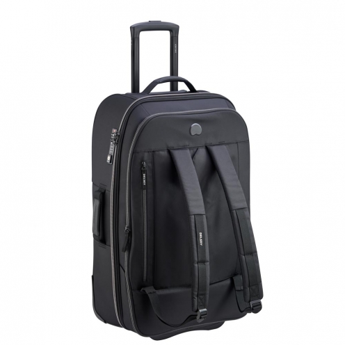 قیمت و خرید کوله پشتی چرخ دار دلسی سایز متوسط مدل ترامان تین رنگ مشکی دلسی ایران - DELSEY PARIS TROLLEY CASE 2-WHEEL 00245074000 delseyiran 8